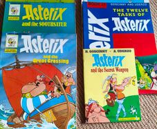 Asterix books 80s/90s