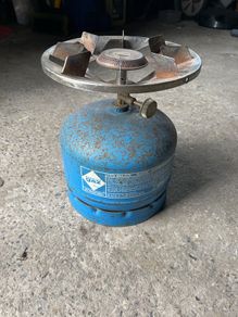 camping gaz +burner type 904 size(empty)