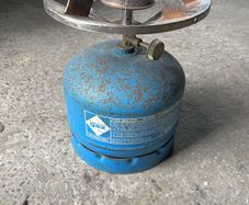 camping gaz +burner type 904 size(empty)