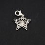 Sterling Silver Butterfly Clip Charm Image 10
