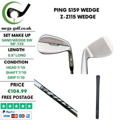 Ping S159 Wedge Sw 56 Degree.12S / Z-Z115 Wedge