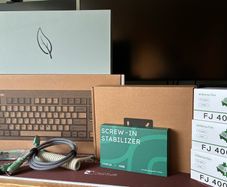 Novelkeys Classic TKL Retro Beige Keyboard
