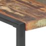 Coffee Table 140x140x40 cm Solid Reclaimed Wood Image 4