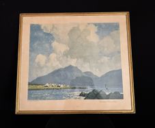 Set of 3 Vintage Paul Henry R.H.A. Framed Prints - W.J. Stacey London (c.1930s)