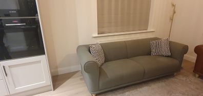 Green 3-seater Sofa Ikea Viskafors