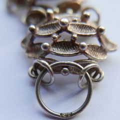 Vintage 50s heavy Sterling Silver 925 Bracelet length 8" -24g