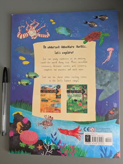 Lonely Planet Lets Explore Ocean activity book