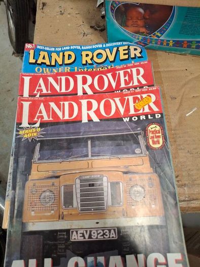 land Rover magazines