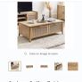 Oak coffee table Image 9