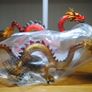 Yellow Chinese Dragon. Action Figure Image 3