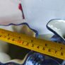 Set of 2 Victoria Ware Ironstone Pitcher, Calico Blue & White Floral flower transfer ware. each 80.00 Euro each or the set of 2 for  150.00 euro Made in England, in very good condition . Image 3