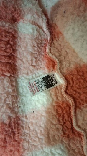 Warm house coat 5-6  yr