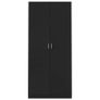 Wardrobe Black 90x52x200 cm Image 2
