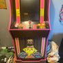 Arcade 1up mrs pac man 40th anniversary and chair Image 3
