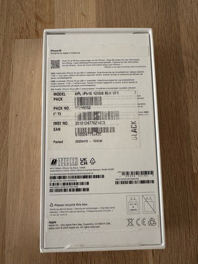 Apple iPhone 16 128GB