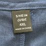 Ladies Navy Plus-size Square-Neck Top from SHEIN CURVE Image 2