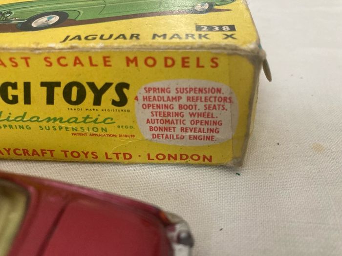 Corgi 238. Jaguar Mark X (10). With box. 1962/67