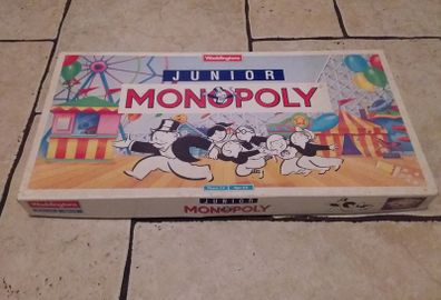 Junior Monopoly - Vintage Waddingtons Board Game : 1995