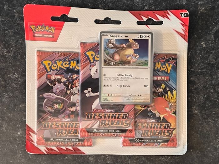FREE Tracked Shipping. Pokemon Destined Rivals 3-Pack blister (Kangaskhan)