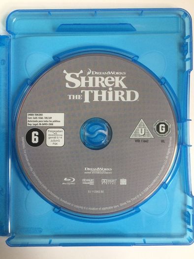 Shrek The Third (Dreamworks) [2007] [Blu-ray Animated Movie]