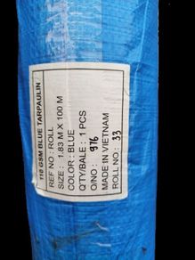 Scaffolding Sheeting Blue 1.8m x 100m (6'-328') 11