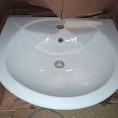 Bathroom Sink and Pedestal