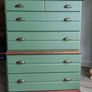Vintage chest of drawers Image 2