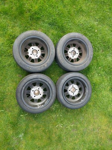 4x108 minilites type alloys deep dish 13"