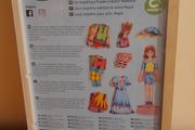 New in wooden box - Magnetic Dress up Doll