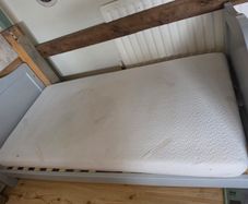 toddler bed with mattress