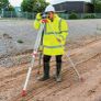 Automatic Self Leveling Red Beam Rotary Laser Level 1.65 Aluminum Tripod Image 3