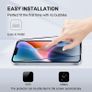 For iPhone 14 Tempered Glass 9D Curved Screen Protector Full Coverage New - FHT28IPTG Image 3