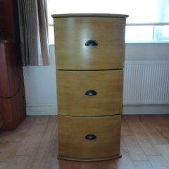 wooden filing cabinet/tallboy