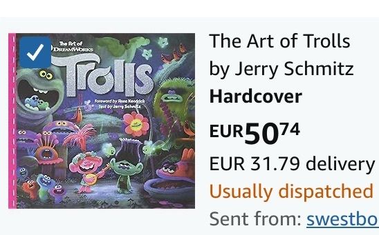 The Art of Trolls Book