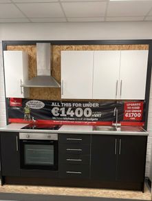 Complete  6 unit kitchen with appliances