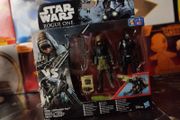 Star Wars ! Rogue One !  Rebel Commando Pao VS Imperial Death Trooper Figures ! 2016 ! by Hasbro !