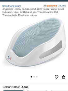 Baby bath seat
