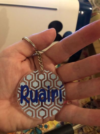 Personalised keychains