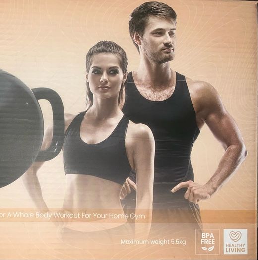 Weights Dumbell Water filled Kettle Bell for Fitness Training for Exercise