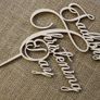 Personalised Custom Christening Day Cake Topper YOUR NAME Baptism decor Image 3