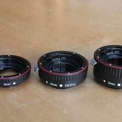 3 Piece Macro Extension Tube Set