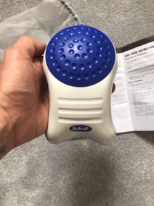 Scholl Wet/Dry Palm Grip Massager