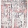Brand New Luxury, Modern High Quality Abstract Pink Grey Rug 160/220cm Image 3