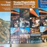 1970s CIE Irish Railway Passenger Train Timetables x 8 - Maps - Bundle Image 3