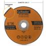 75 x 1 mm Ultra Thin Stainless Steel Cutting Discs for Angle Grinder, 3" Cutting Blades for Metal, Stainless Steel 50 Packs Image 3