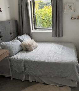 Double bed with mattress for sale