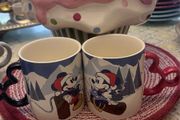 Christmas Disney Mugs Mickey Minnie
