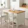 Tornviken Ikea Island And Sklum Bar Chairs (x2) Image 4