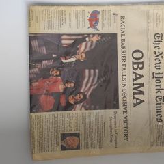 Original Sealed New York Times Nov 5 2008 Obama Election National Edition Unopened