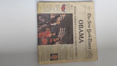 Original Sealed New York Times Nov 5 2008 Obama Election National Edition Unopened